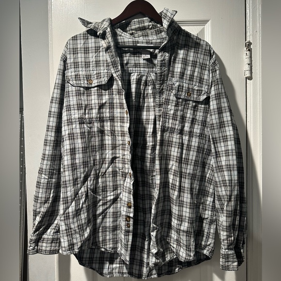 Carhartt Button up/long sleeve flannel - Picture 1 of 2